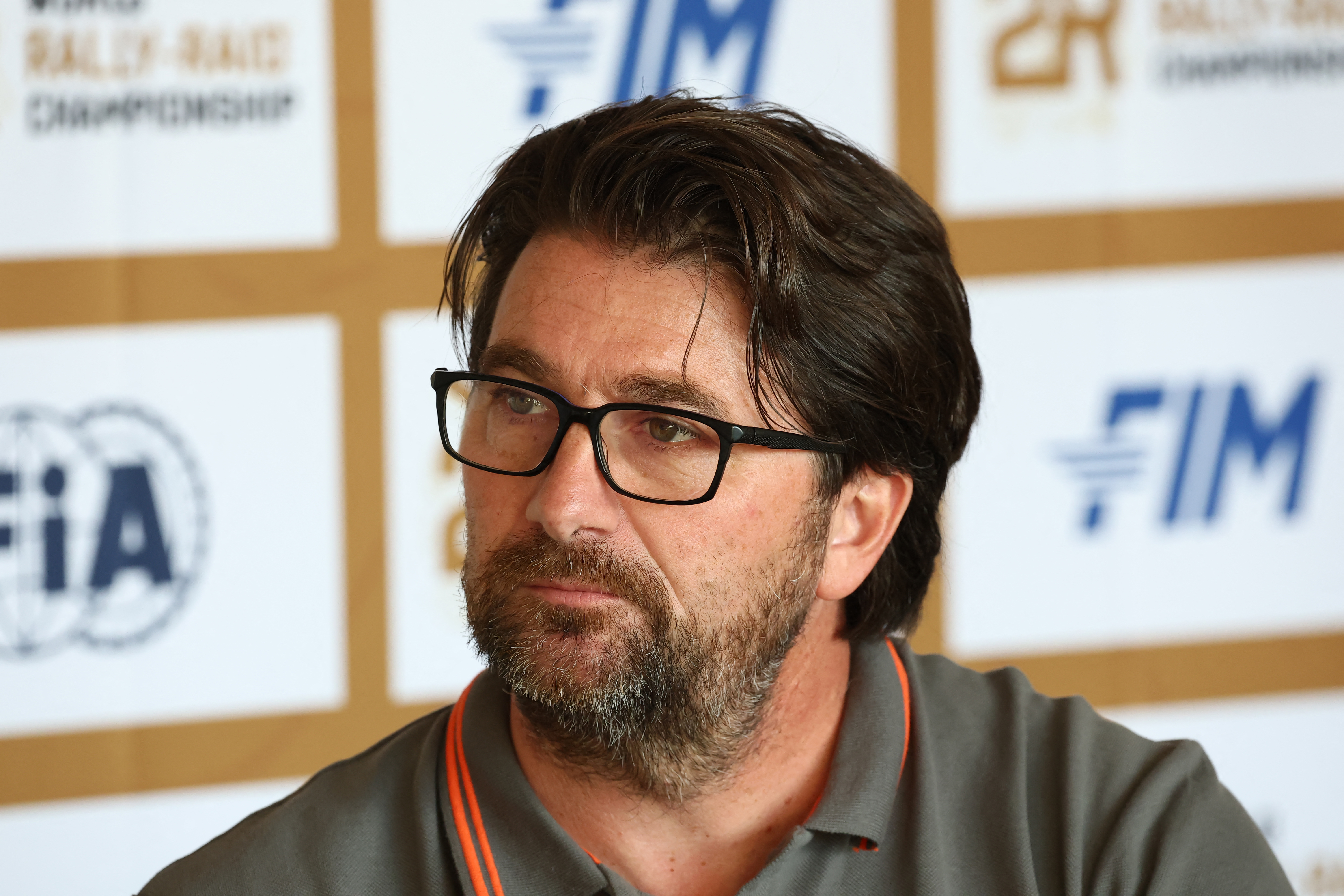 David Castera, Director del Rally Dakar, fue el máximo responsable en salvar la edición 2027 y lograr el cambio de sede (REUTERS/Stephane Mahe)