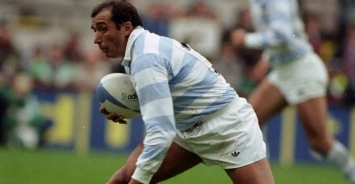 Porta, jugador histórico de Los Pumas.