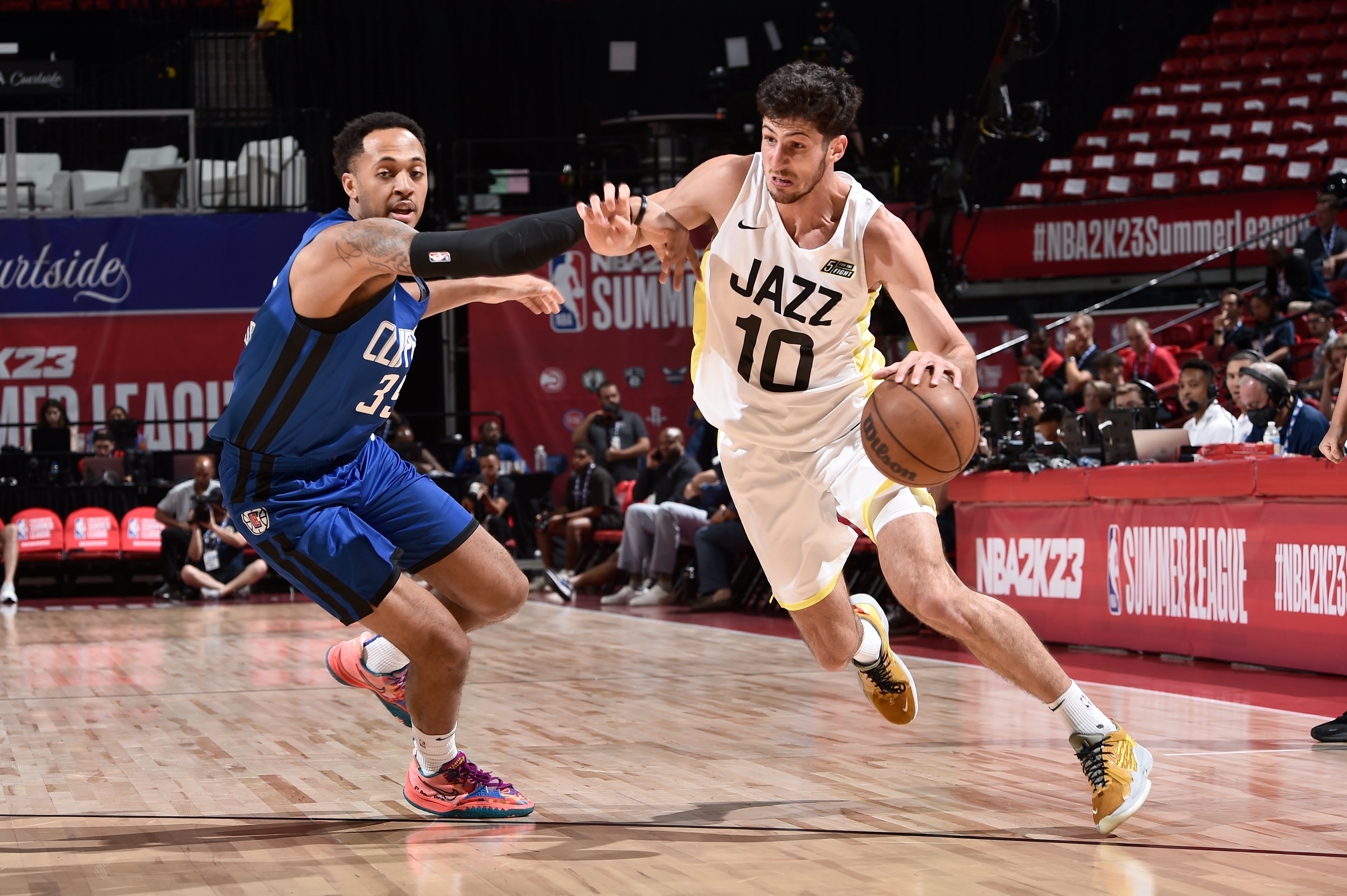El cordobés Leandro Bolmaro brilla en el Milano de Italia, pero antes tuvo un breve paso por Utah Jazz, en la NBA