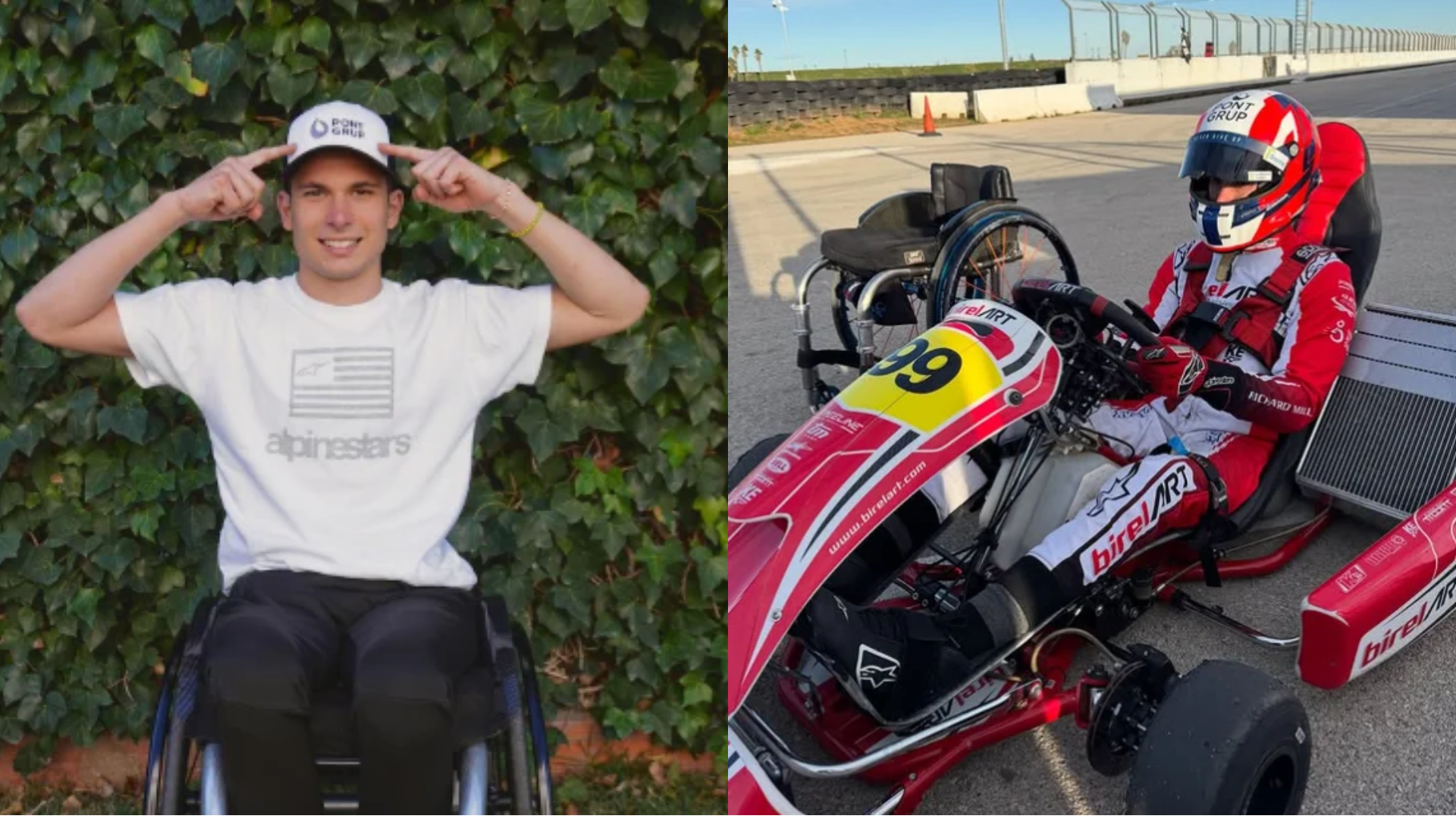 Carlos Tatay sufrió un accidente en una carrera de Moto2 en Portimao que provocó su retiro del motociclismo