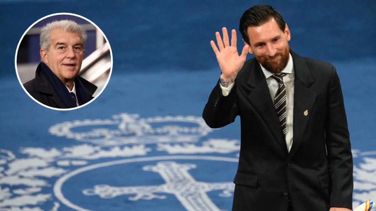 Laporta felicita a Messi por el Princesa de Asturias: “Hiciste aún más grande al Barça, el club de tu vida”