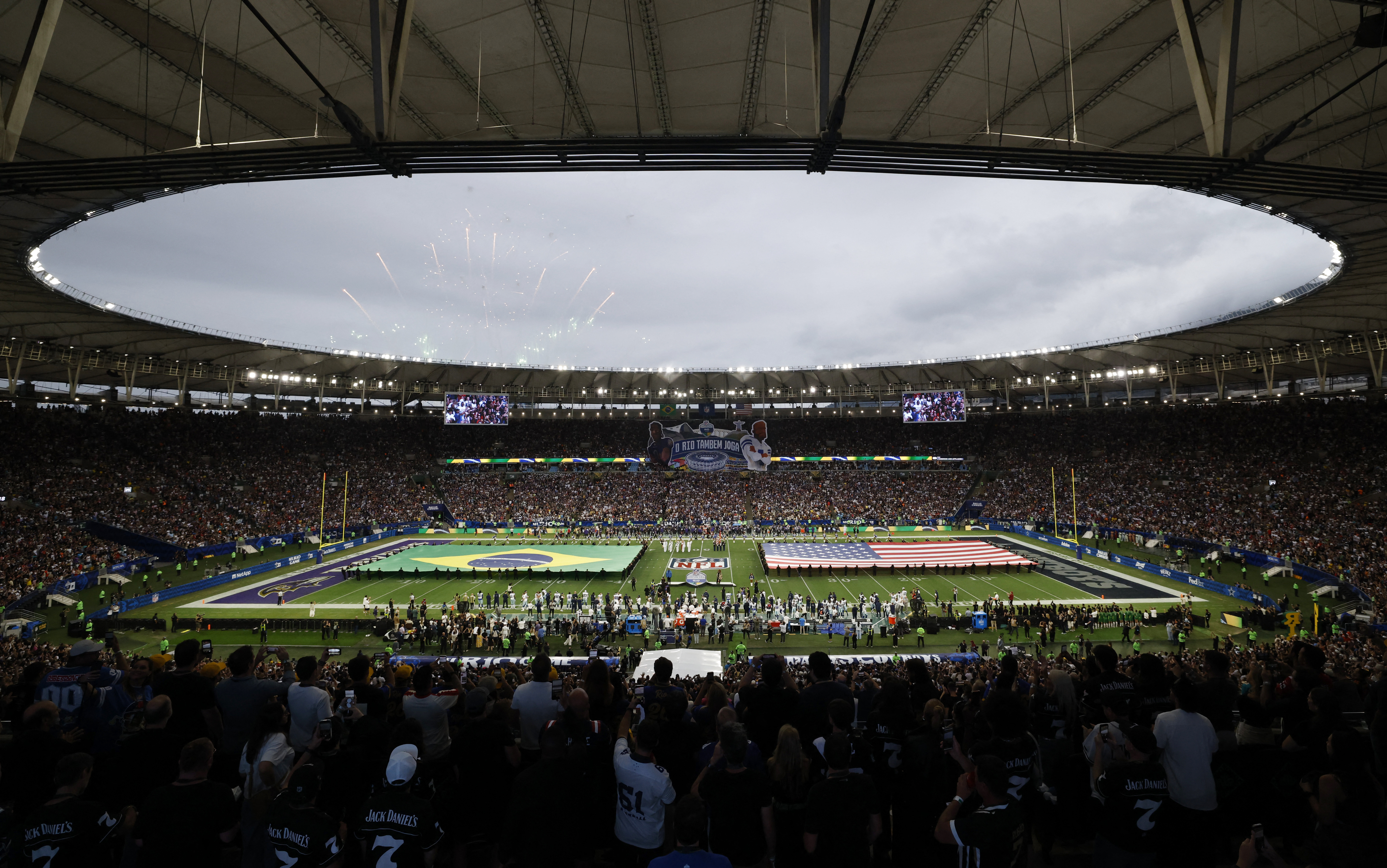 El Maracaná fue sede de un partido de la NFL (REUTERS/Brian Snyder)