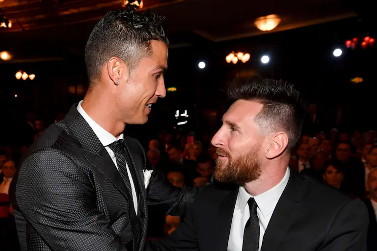Cristiano Ronaldo fue el futbolista que le privó a Messi de ganar más balones de Oro
