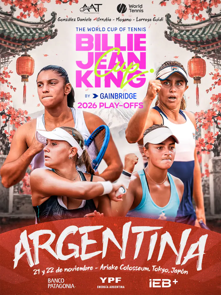 El anuncio de la Asociación Argentina de Tenis del equipo de la BJK Cup que jugará en Japón, con cuatro debutantes: Justina González Daniele, Florencia Urrutia, Luciana Moyano y Sol Larraya Guidi