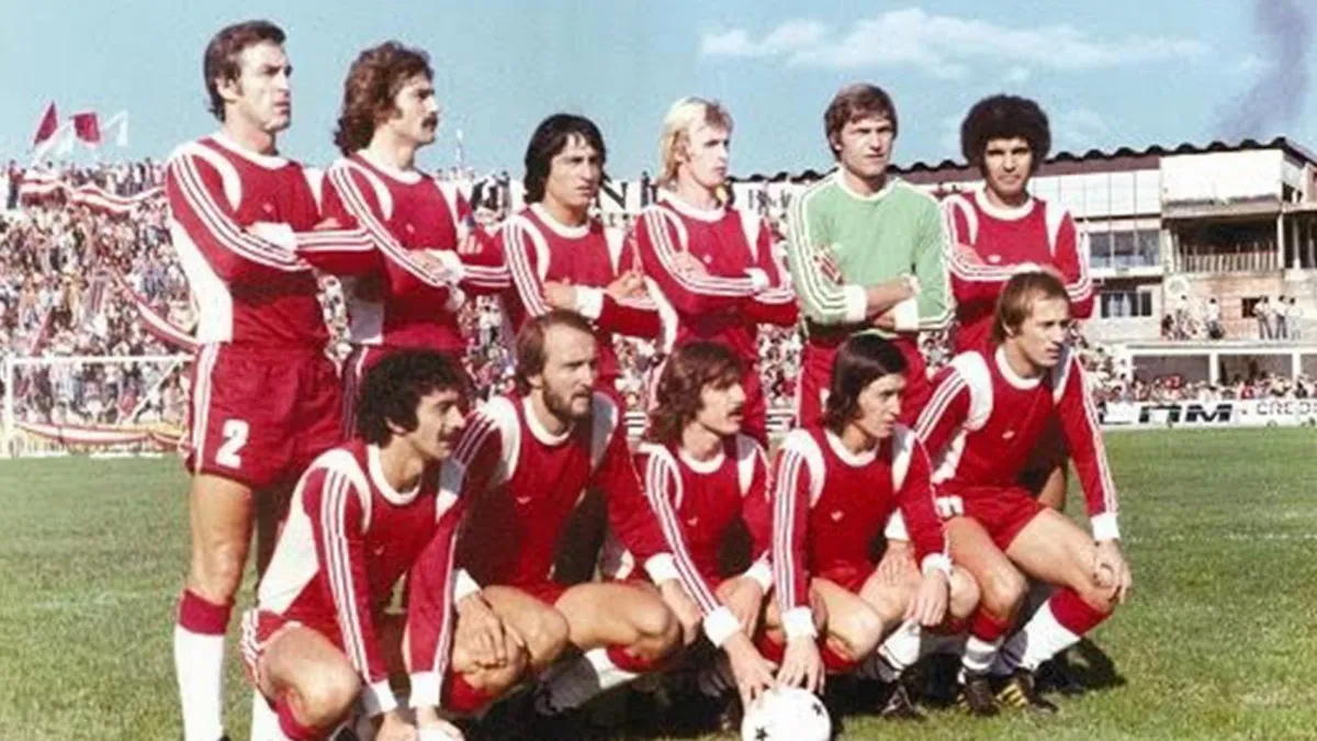 Equipo del ´78. Unión finalizó 3° en el Metropolitano a dos puntos del campeón, Quilmes.