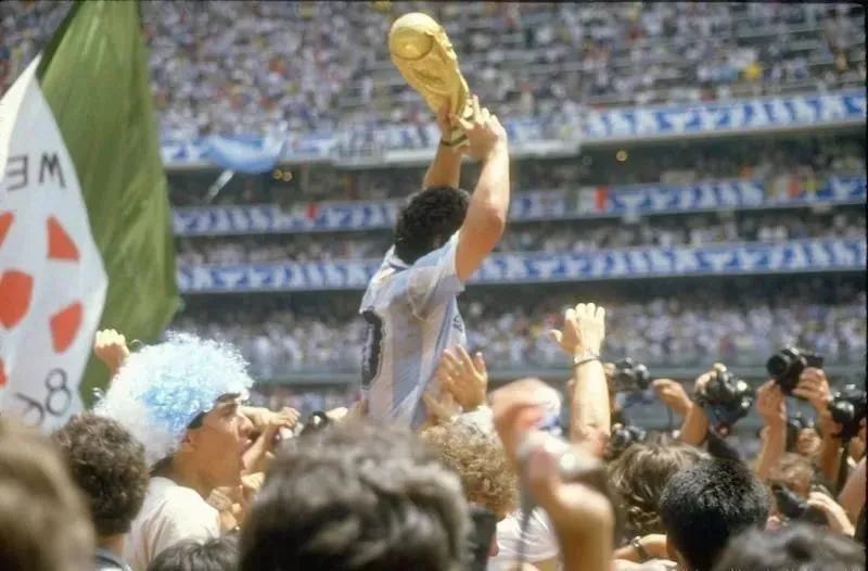 Diego, campeón del mundo.