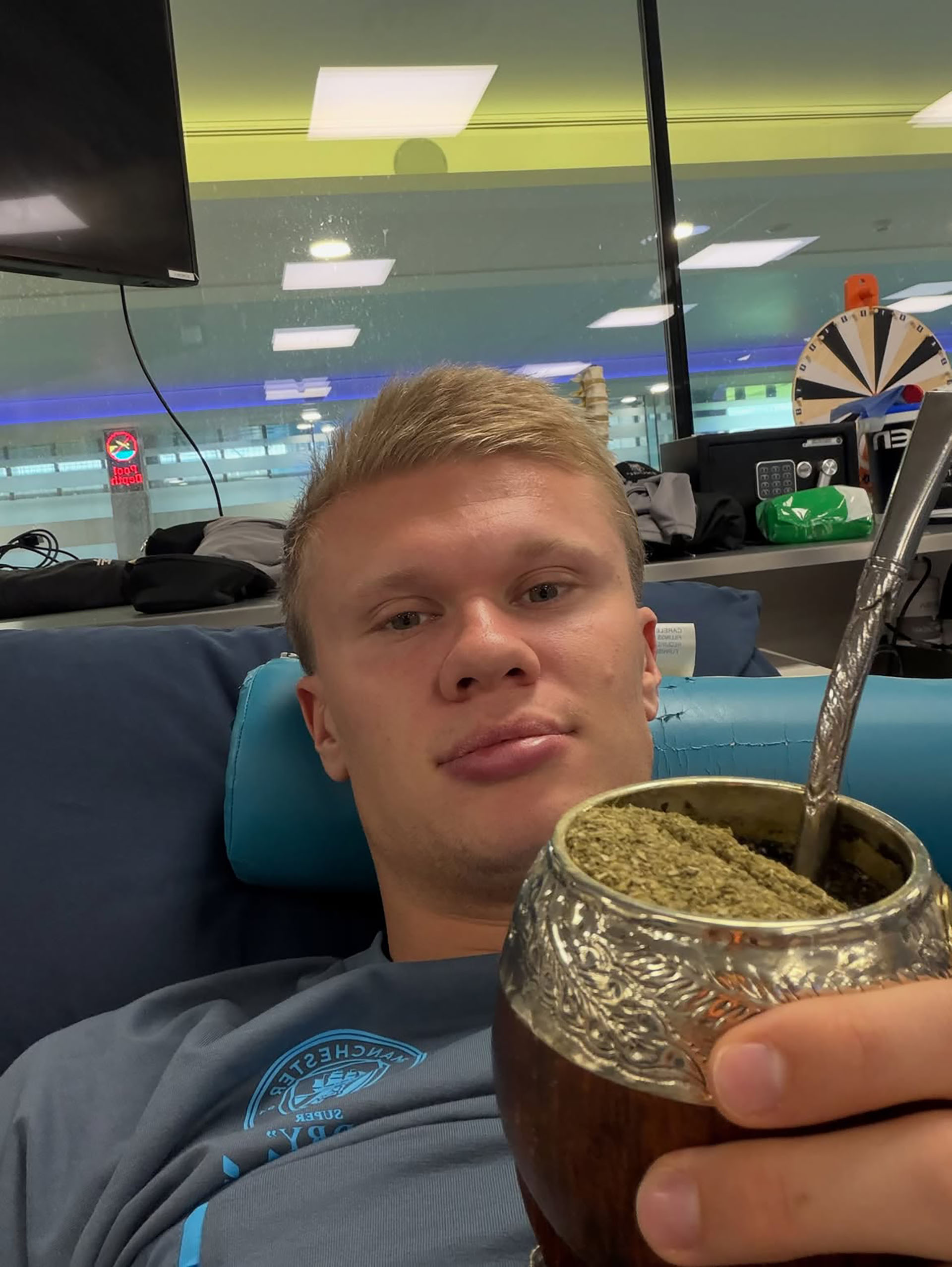 El posteo de Erling Haaland en sus redes sociales
