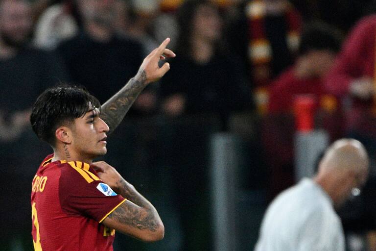 El festejo de Castro tras el gol