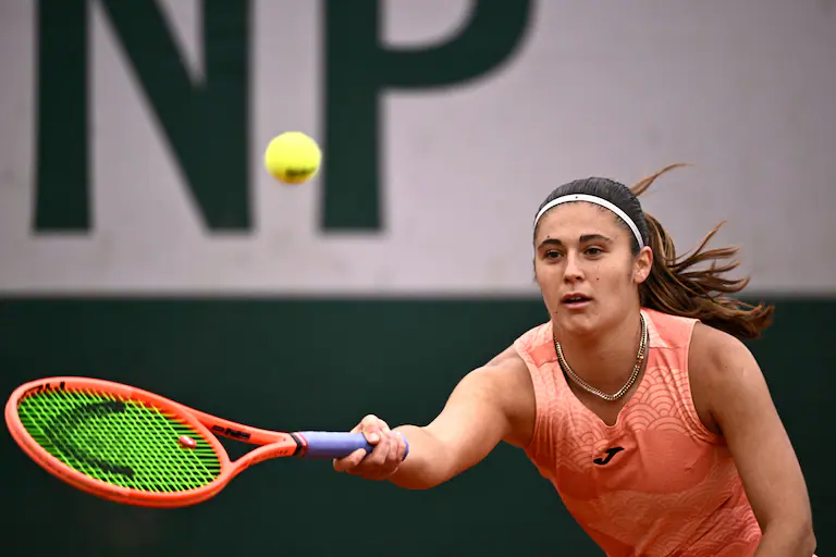 Julia Riera, una habitué en el equipo argentino de la BJK Cup que esta vez optó por no actuar en la serie ante Japón