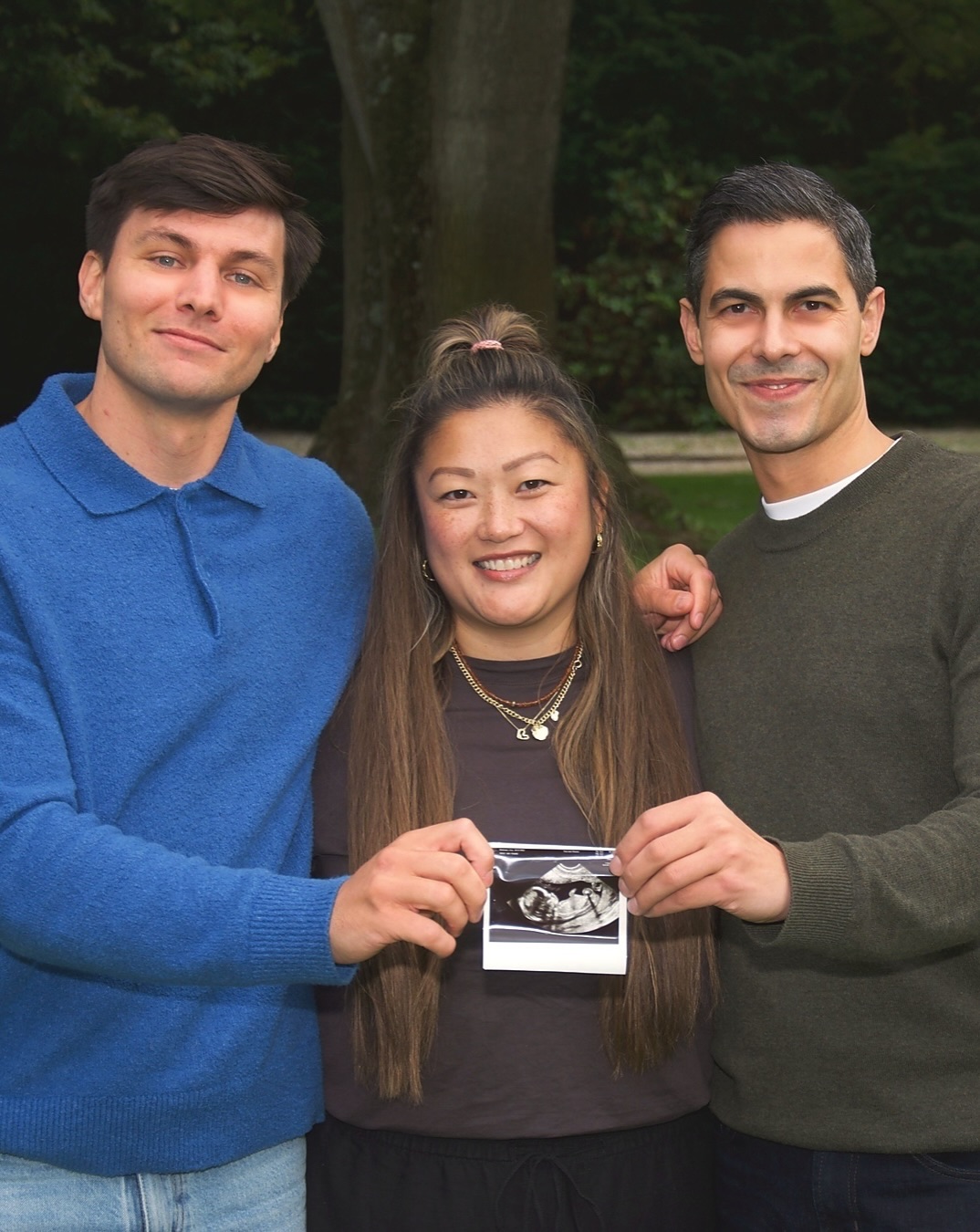 La pareja espera la llegada de su primer hijo en 2027