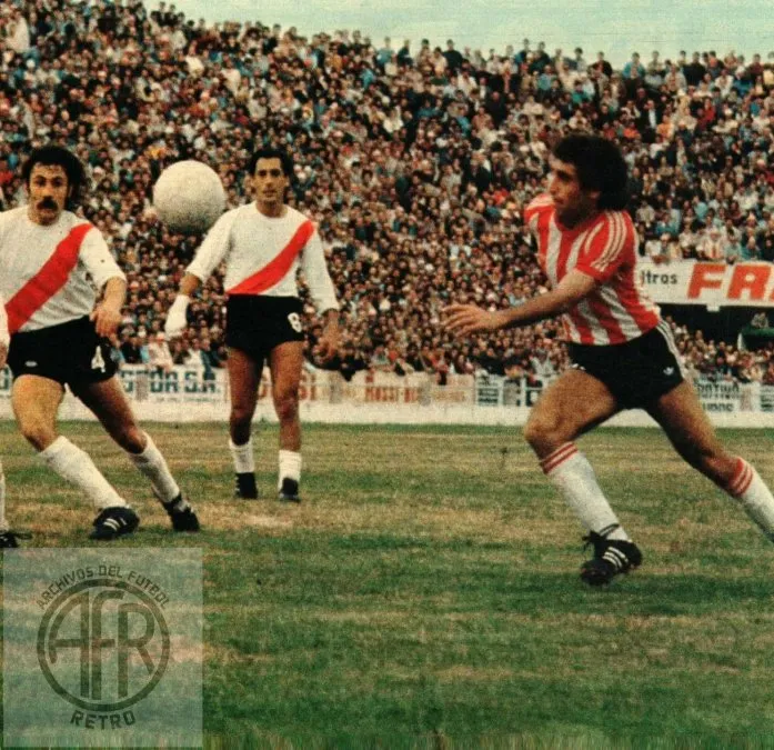 El máximo goleador de la historia de Unión. Fernando Husef Alí marcó 85 goles en 347 partidos.