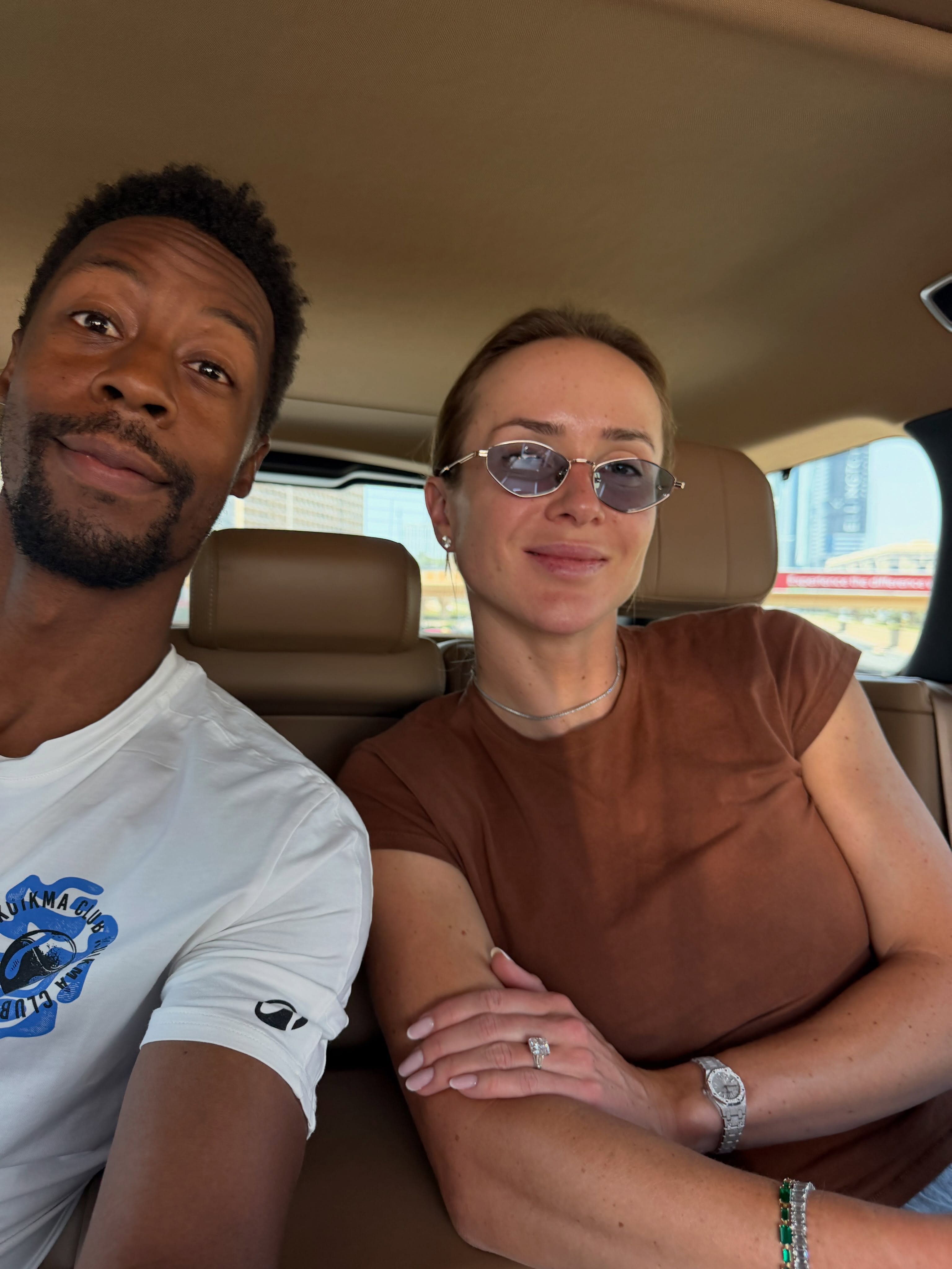 "Simplemente me di cuenta de que no quería seguir viviendo una vida en la que no fuera verdaderamente feliz", expresó Svitolina (Foto: @iamgaelmonfils)