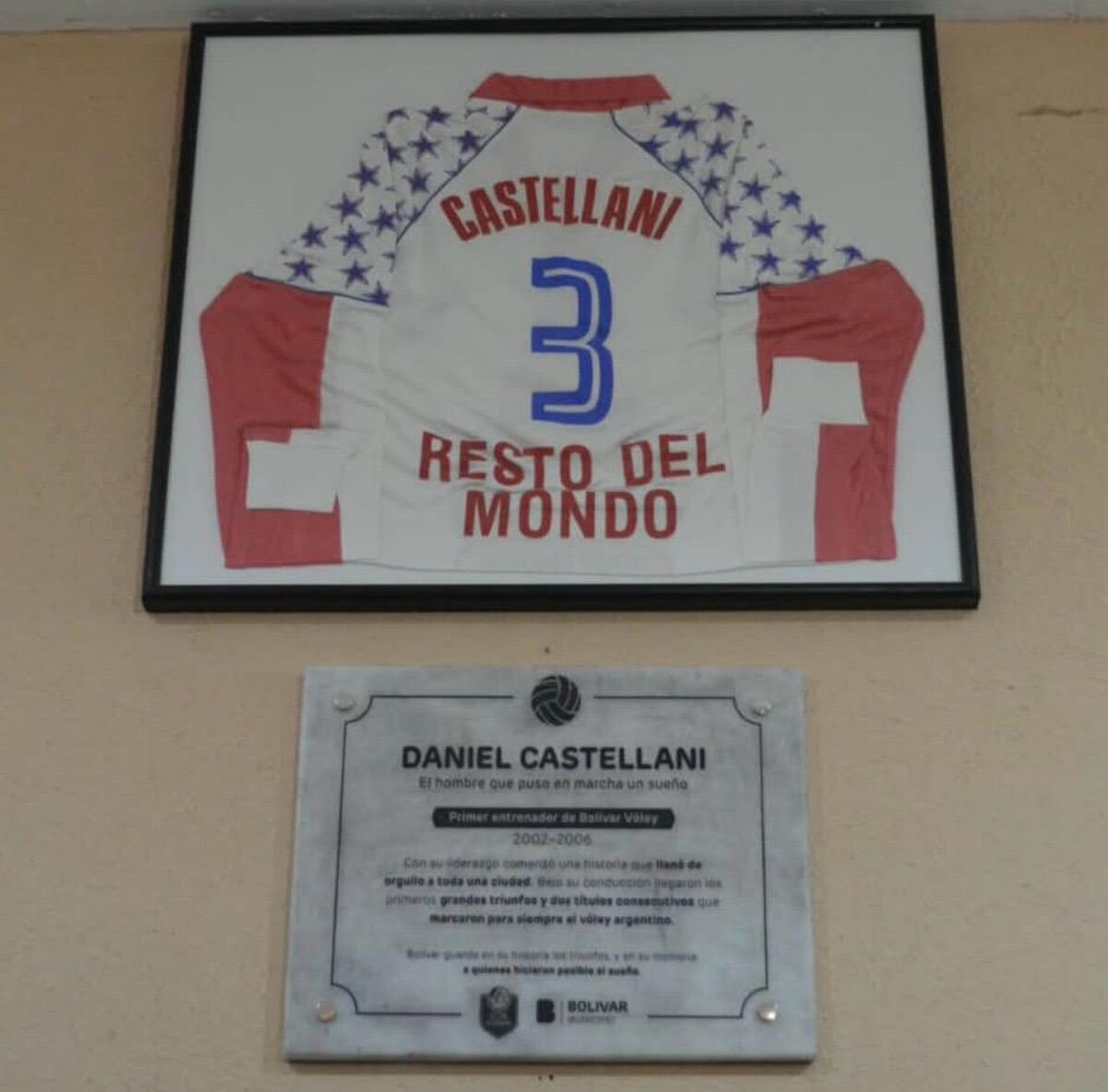 El homenaje a Daniel Castellani en Bolivar
