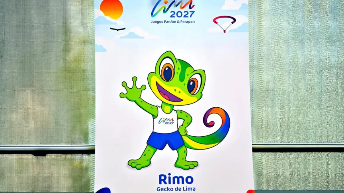Rimo, será la mascota oficial de los Juegos Panamericanos y Parapanamericanos Lima 2027.